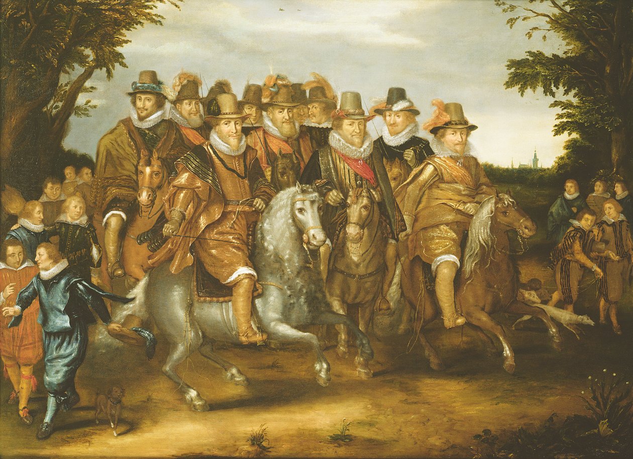 Princové z Orange od Adriaen van de Venne
