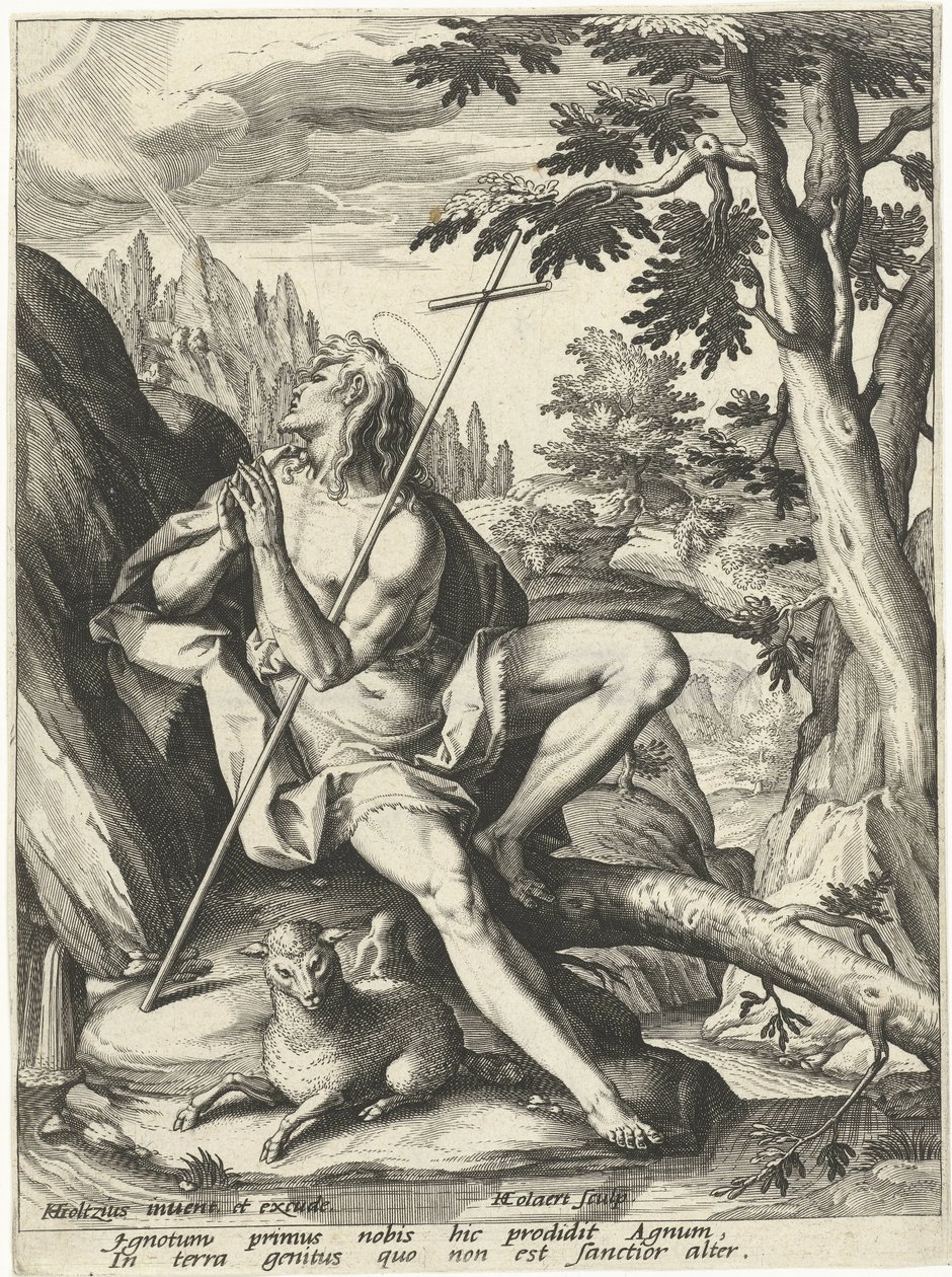 Jana Křtitele od Adriaen Collaert