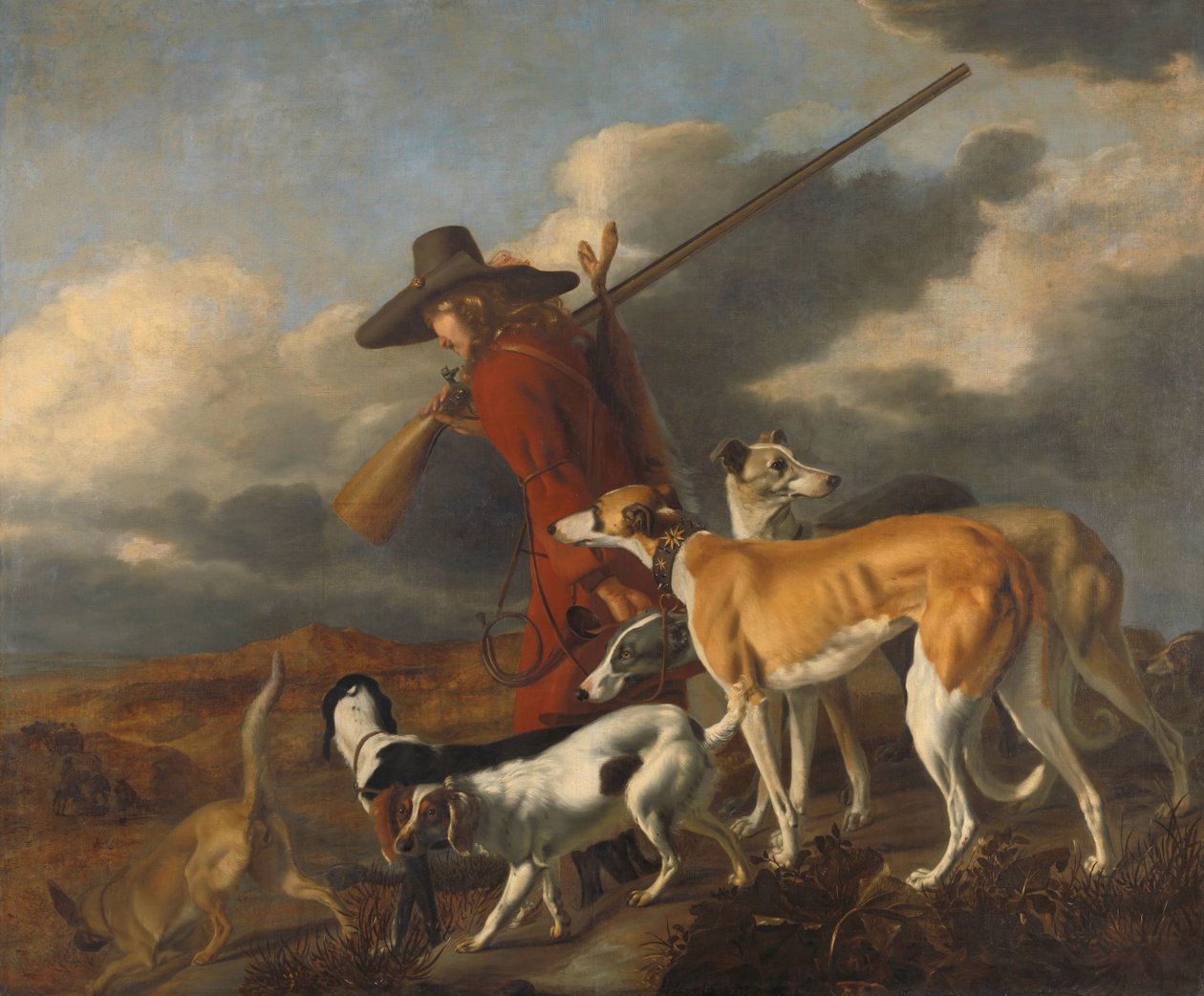 Lovec od Adriaen Cornelisz Beeldemaker