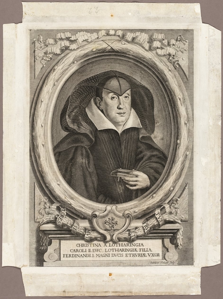 Christina Lotrinská od Adriaen Haelwegh