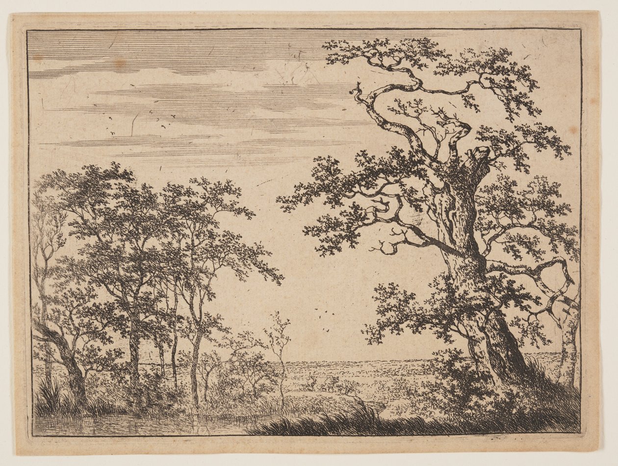 Rybník od Adriaen Hendricksz. Verboom