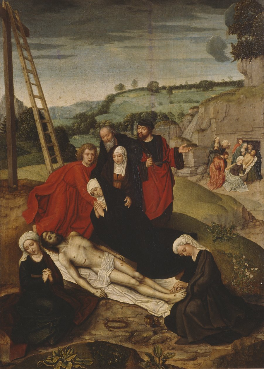Oplakávání nad Kristem od Adriaen Isenbrandt or Isenbrant