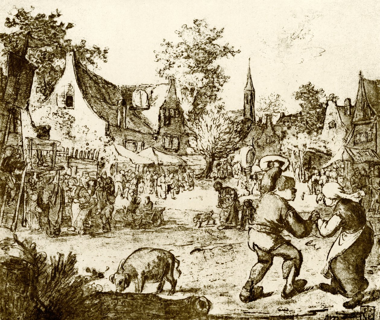 Holandská pouť od Adriaen Jansz. van Ostade