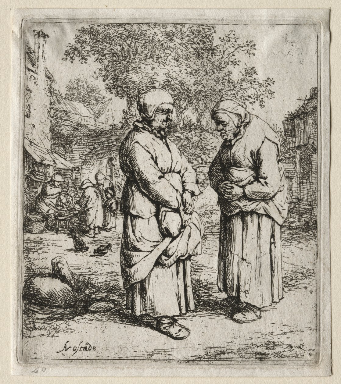 Dva Drbny. od Adriaen Jansz. van Ostade