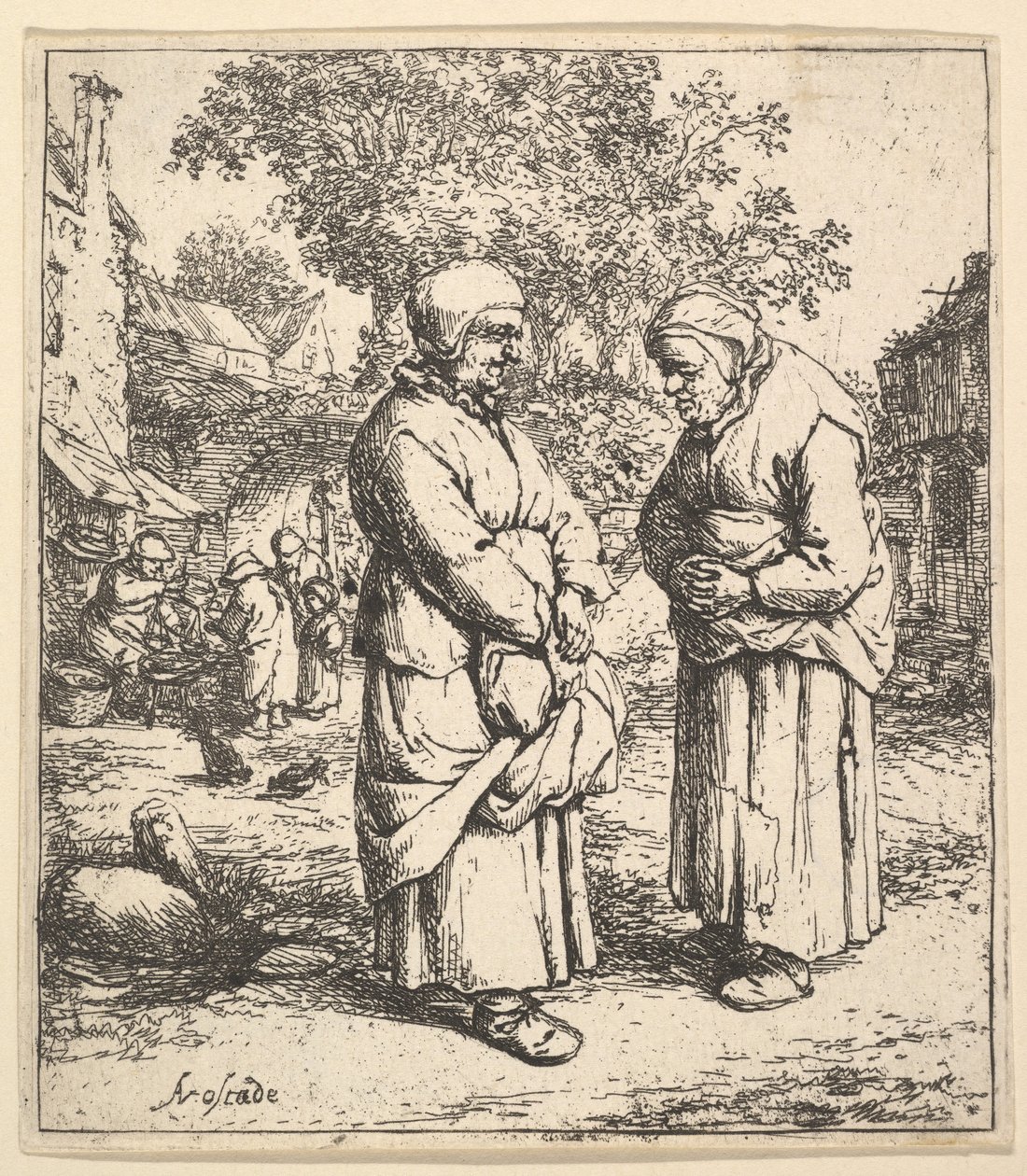 Dva drby, 1610-85. od Adriaen Jansz. van Ostade