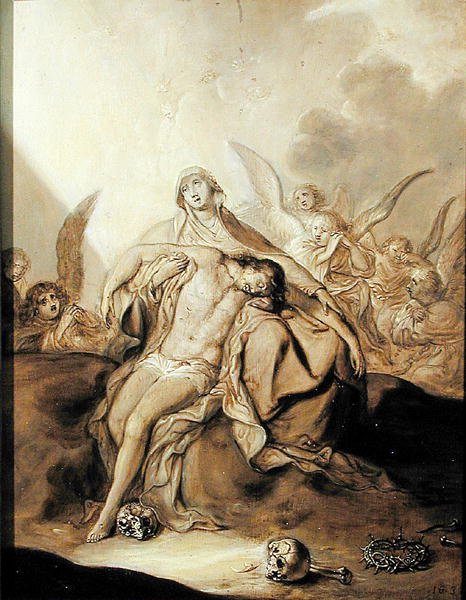 Pieta, 1637 od Adriaen Pietersz van de Venne