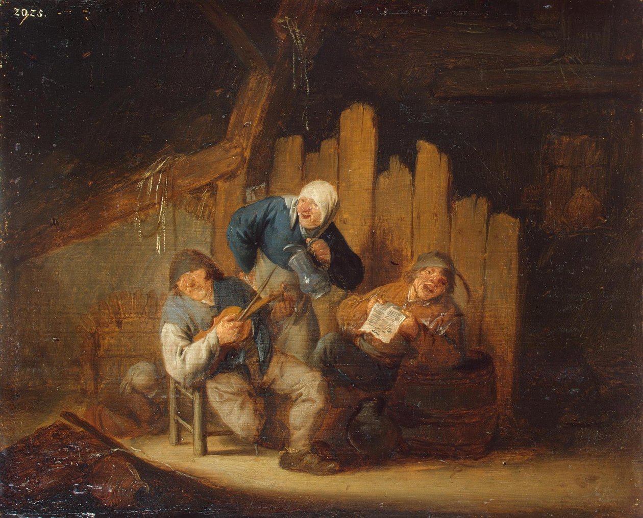 Smysl pro sluch od Adriaen van Ostade