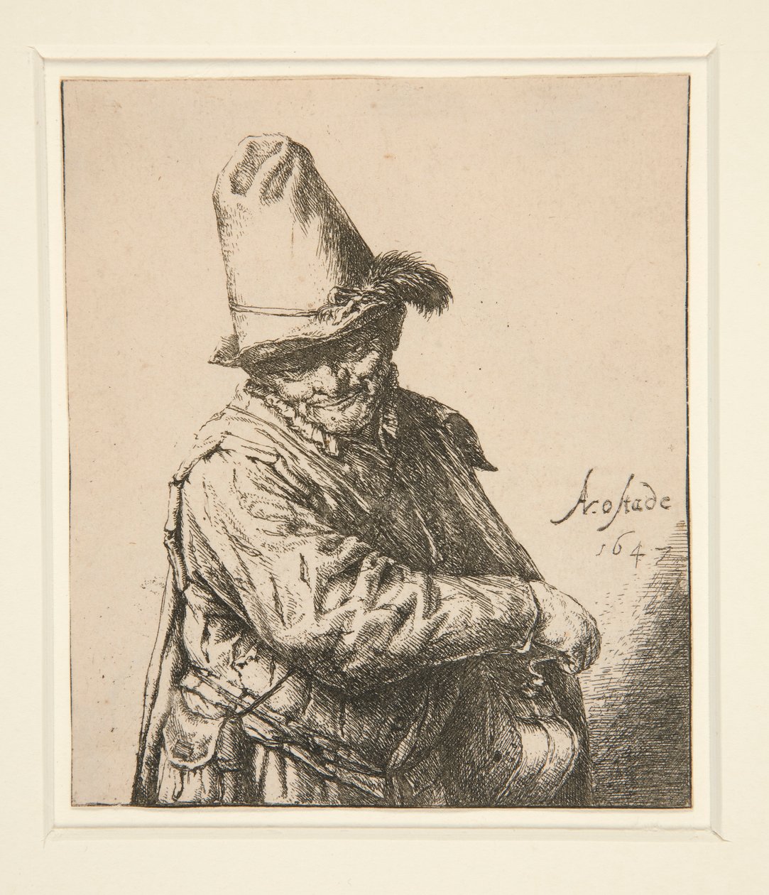 Varhanní mlýnek od Adriaen van Ostade