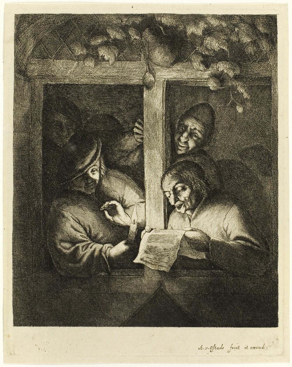 Zpěváci od Adriaen van Ostade