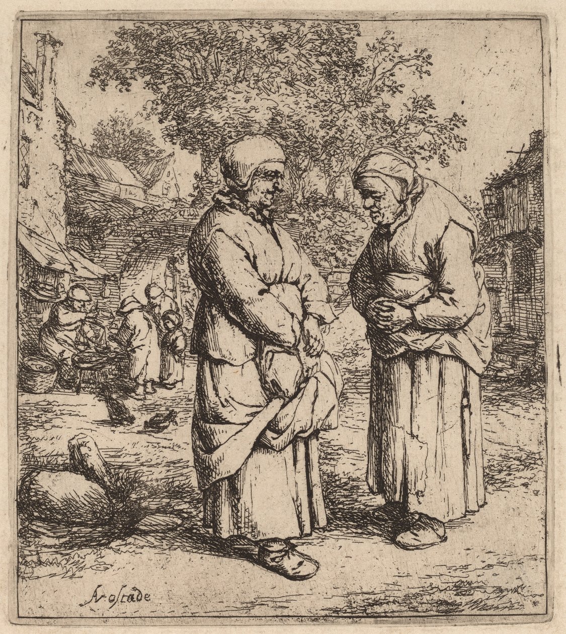 Dva drby od Adriaen van Ostade