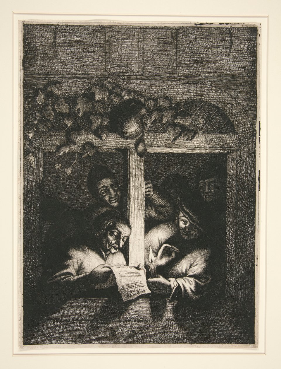 A. Švec b. Zpěváci od Adriaen van Ostade