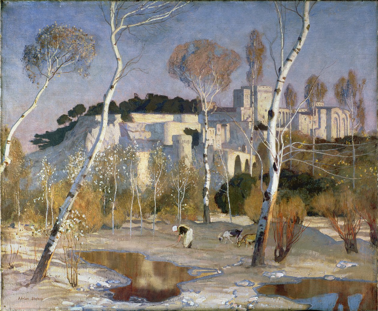 Palác papežů, Avignon od Adrian Scott Stokes