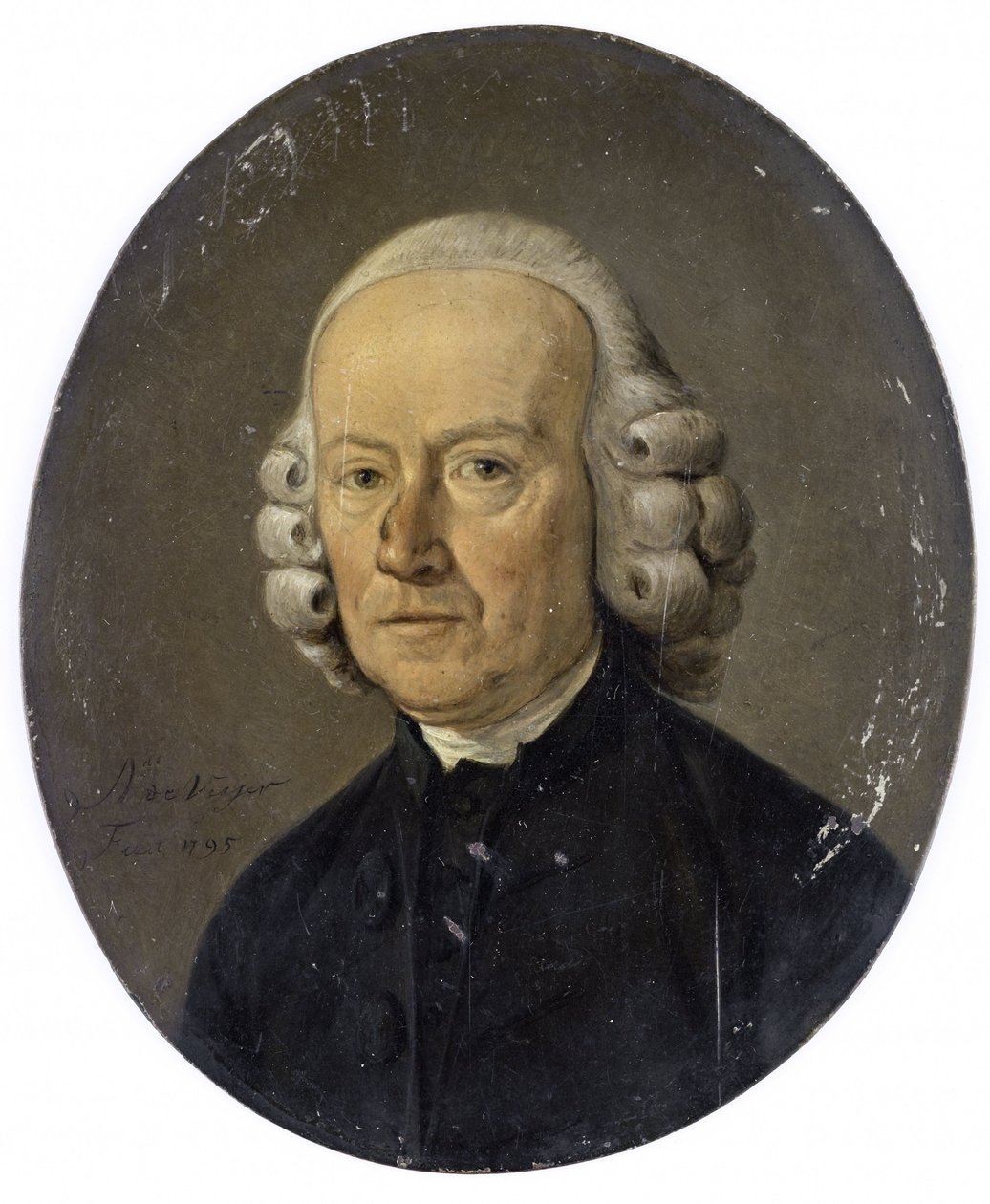 Portrét muže od Adrianus de Visser