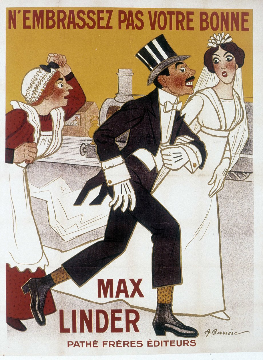 Plakát Maxe Lindera, ill. od Barrere od Adrien Barrere