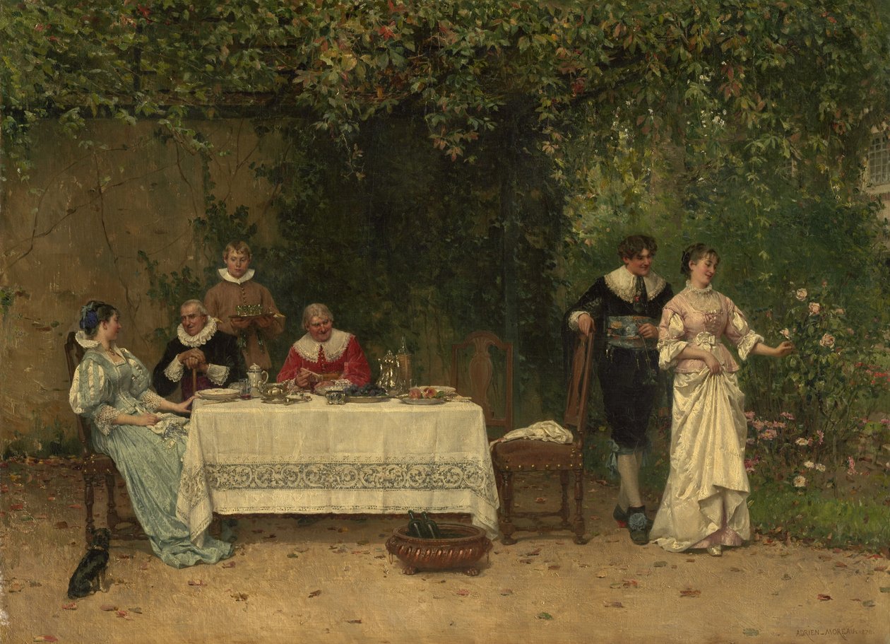 Návrh, 1878 od Adrien Moreau