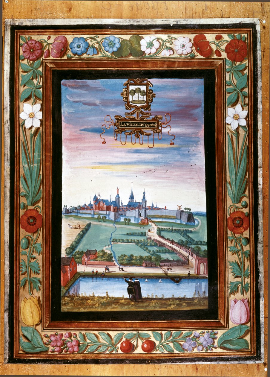 Město Quesnoy od Adrien de Montigny