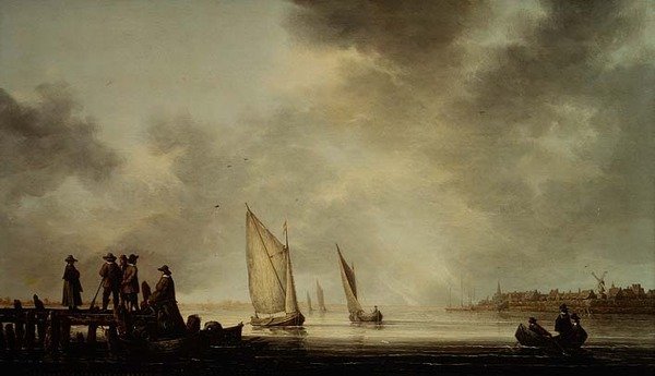 Říční krajina od Aelbert Cuyp