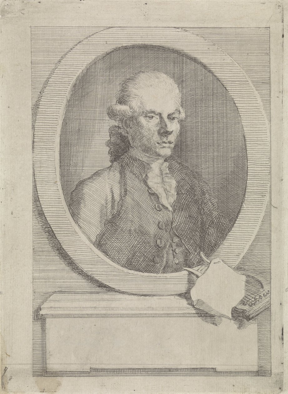 Portrét Jana van Os od Aert Schouman