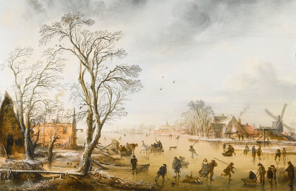 Zimní krajina od Aert van der Neer