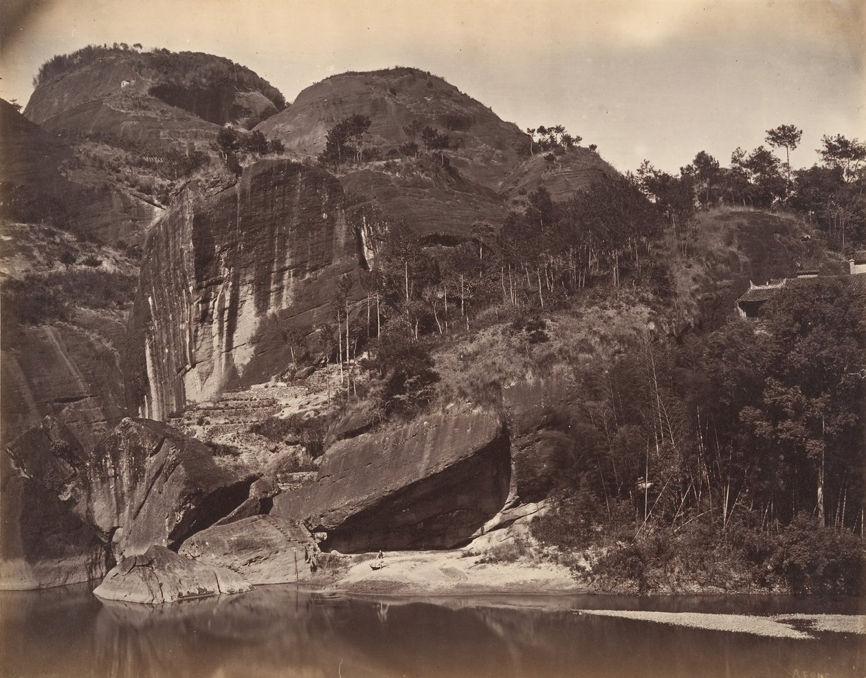 Hisiu Peak, ca. 1869. od Afong Lai