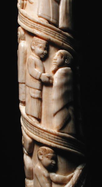 Carved Tusk, Kongo (slonovina) (detail 223943) od African