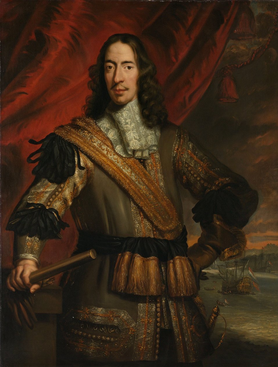 Portrét Cornelis de Witt od Jan de Baen