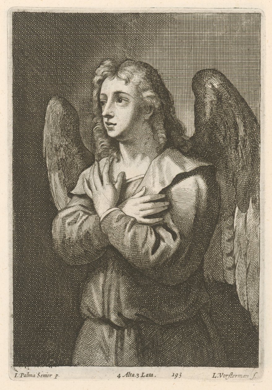 Anděl od After David Teniers the Younger