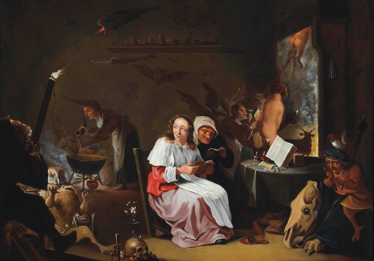 Sabat čarodějnic od After David Teniers the Younger