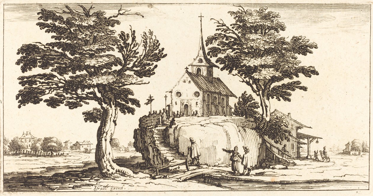 Krajina od After Jacques Callot