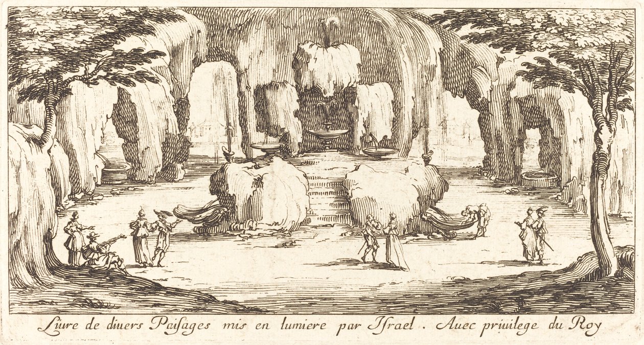 Podtitul k "Různé krajiny" od After Jacques Callot