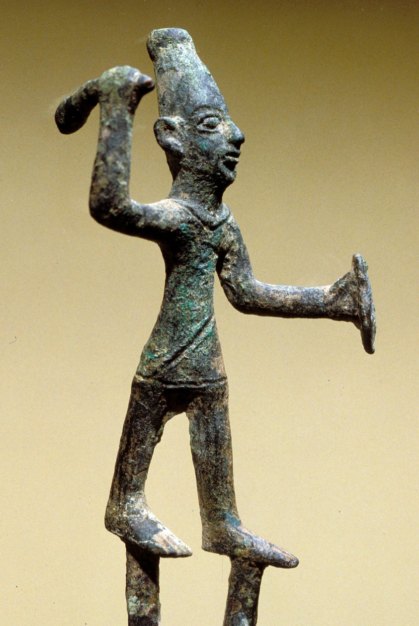 Postava Baala, Kananejec (bronz) od Age Bronze