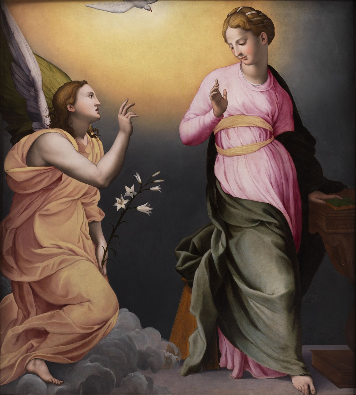 Zvěstování od Agnolo Bronzino