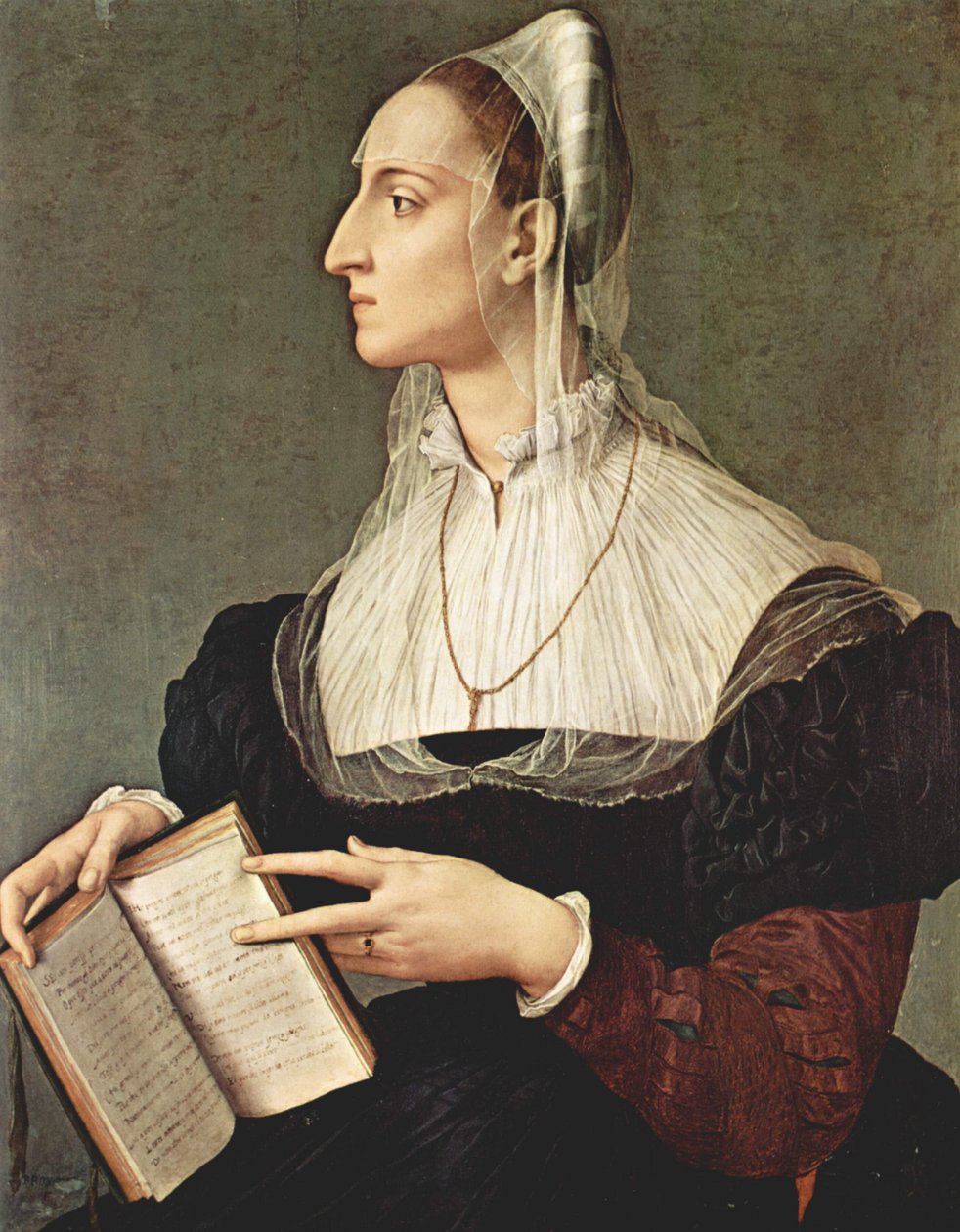 Laura Battiferri od Agnolo Bronzino