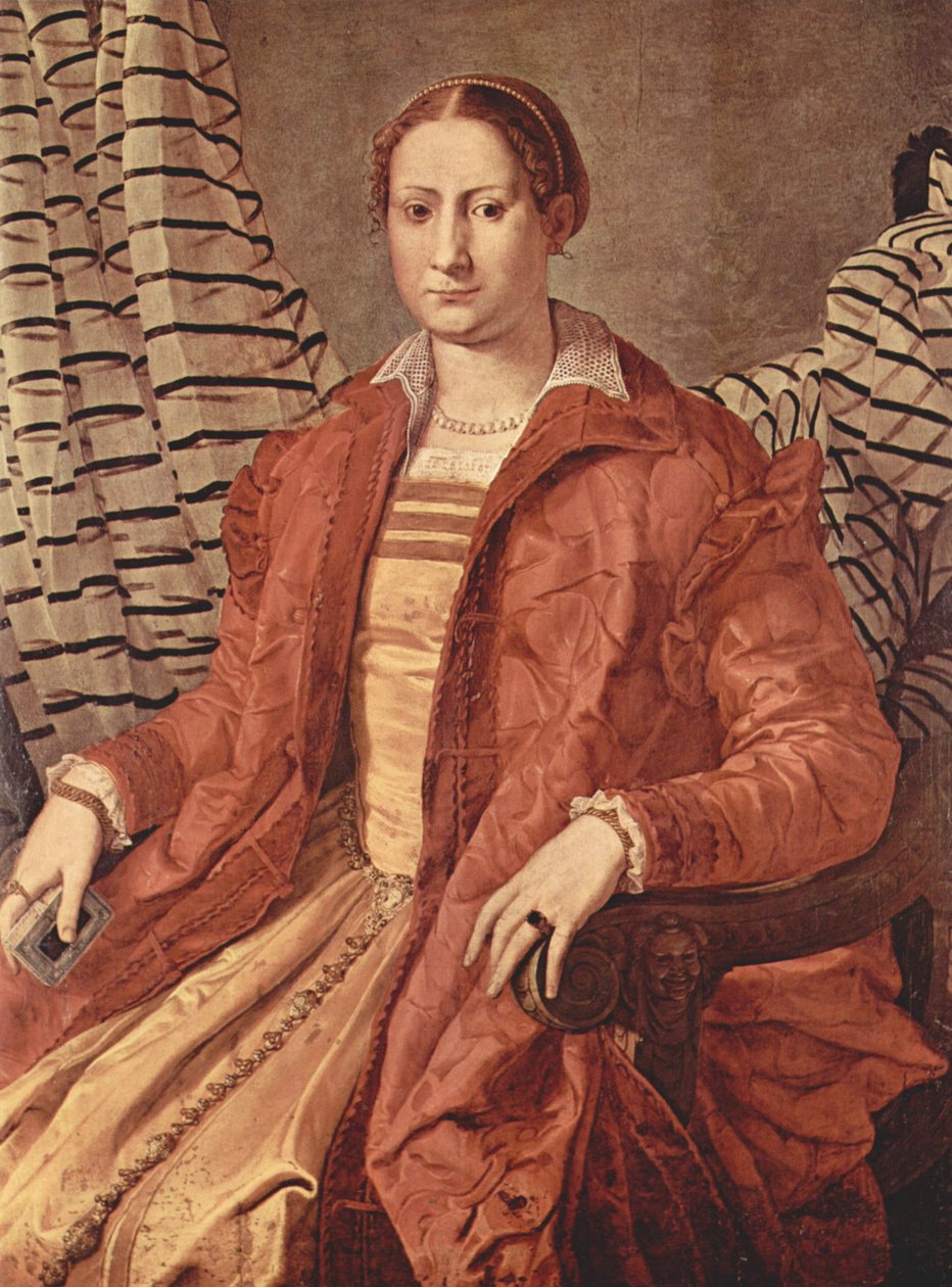 Portrét ušlechtilé dámy od Agnolo Bronzino