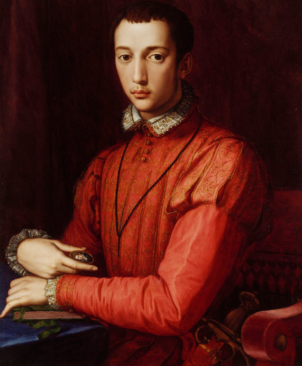 Portrét Francesca I de "Medici od Agnolo Bronzino