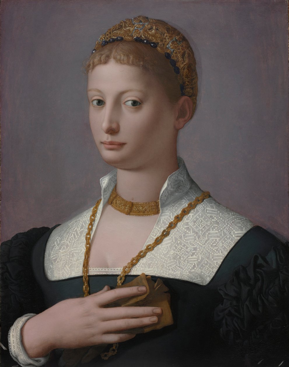 Portrét ženy, c. 1550. od Agnolo Bronzino