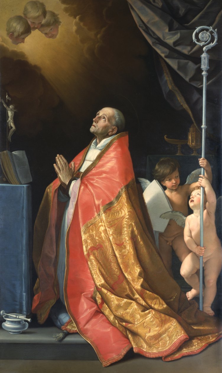 Svatý Andrea Corsini od Agostino Masucci