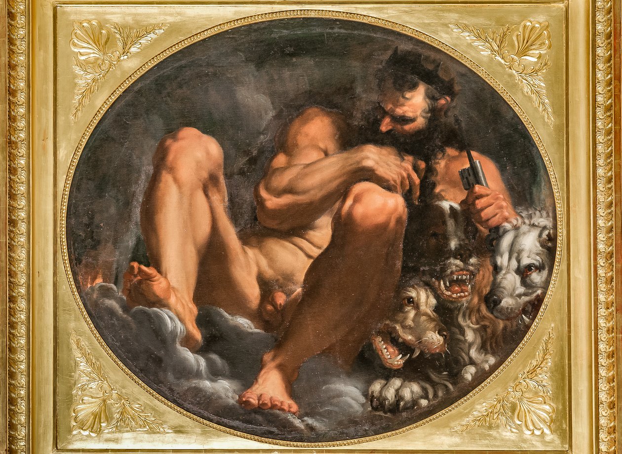 Pluto od Agostino Carracci