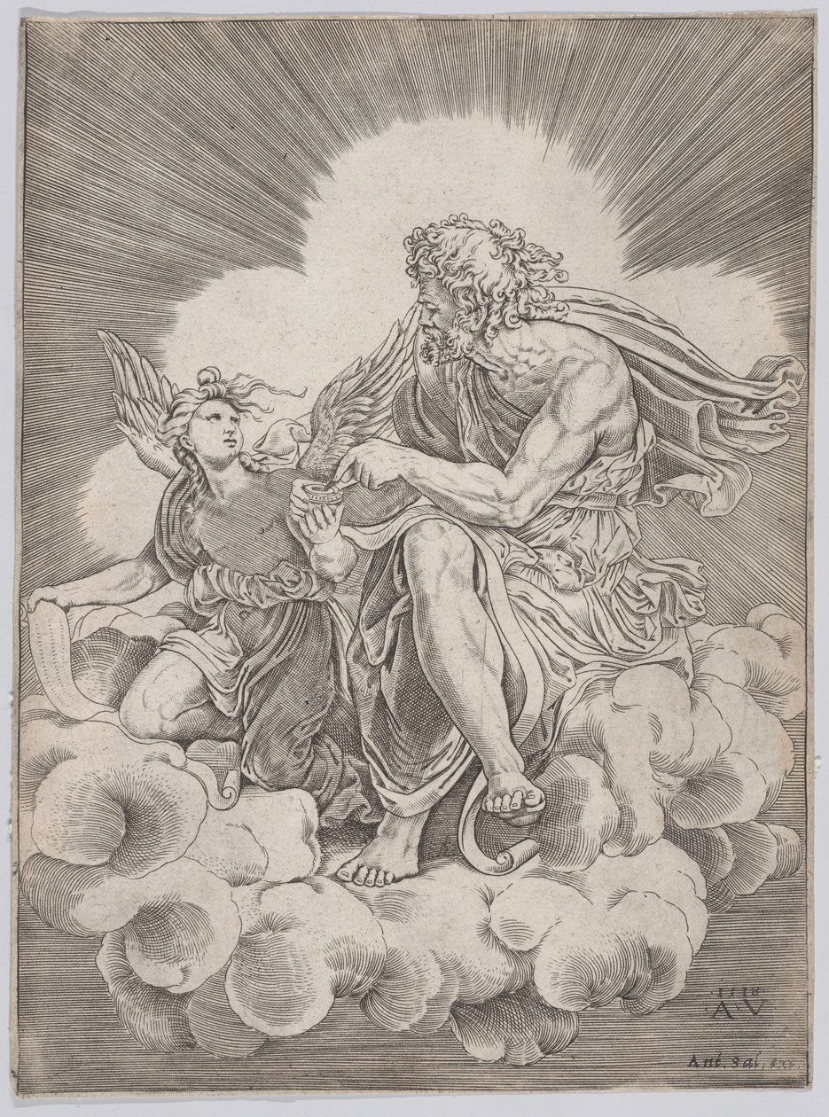 Svatý Matouš z roku 1518. od Agostino Veneziano