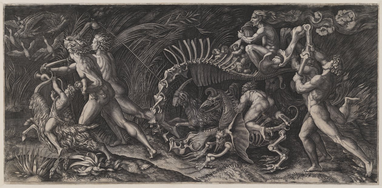Ådslet ("Lo Stregozzo") od Agostino Veneziano
