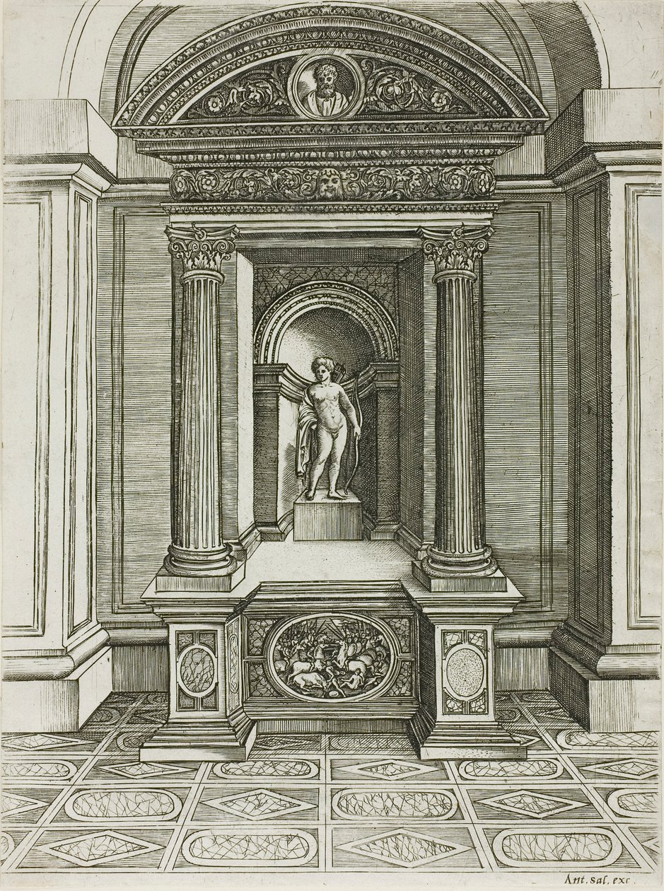 Oltář lásky od Agostino dei Musi