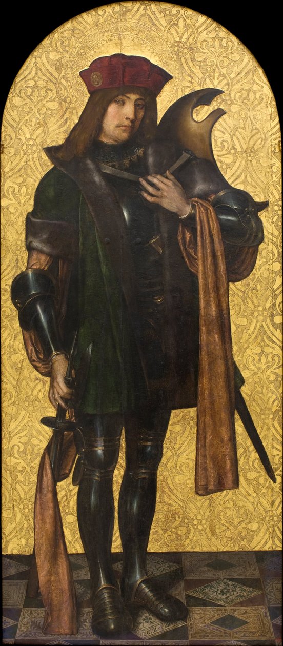 Svatý Candidus, 1502-1507 od Aine Bru