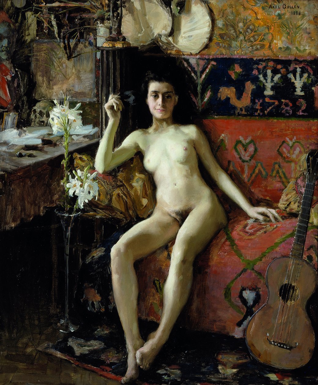 Odhaleno, 1888 od Akseli Gallen Kallela