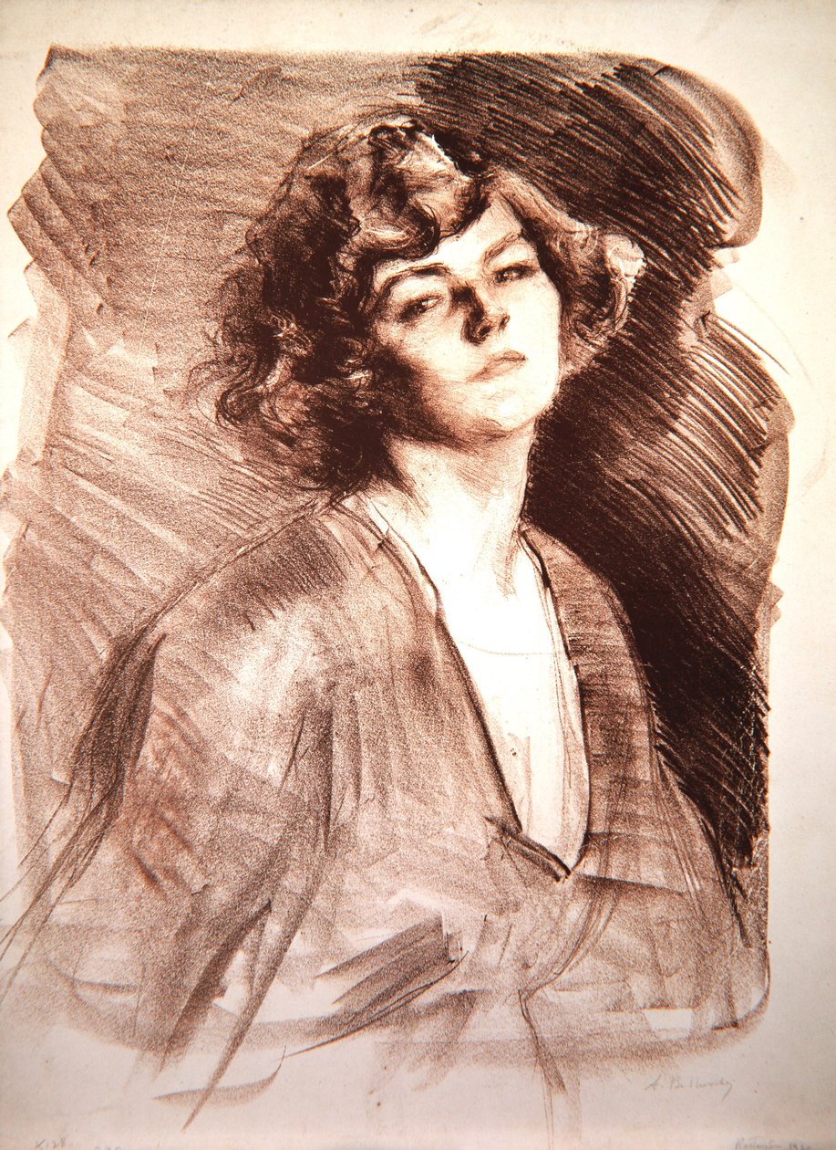 Enid v Rustingtonu, 1920 od Albert de Belleroche