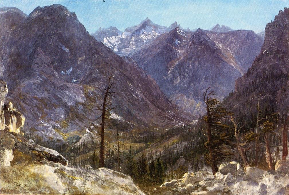 Estes Park, Colorado od Albert Bierstadt