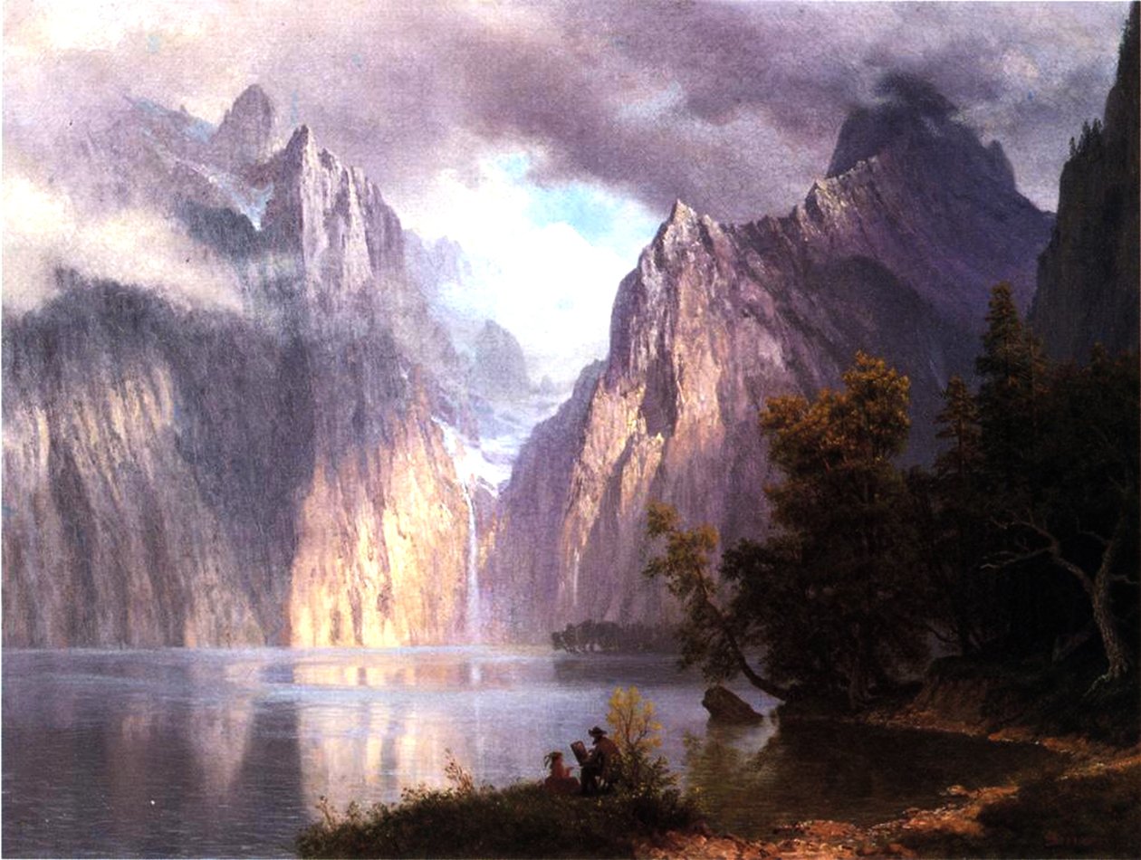 V pohoří Sierra Nevada, kolem roku 1861 od Albert Bierstadt