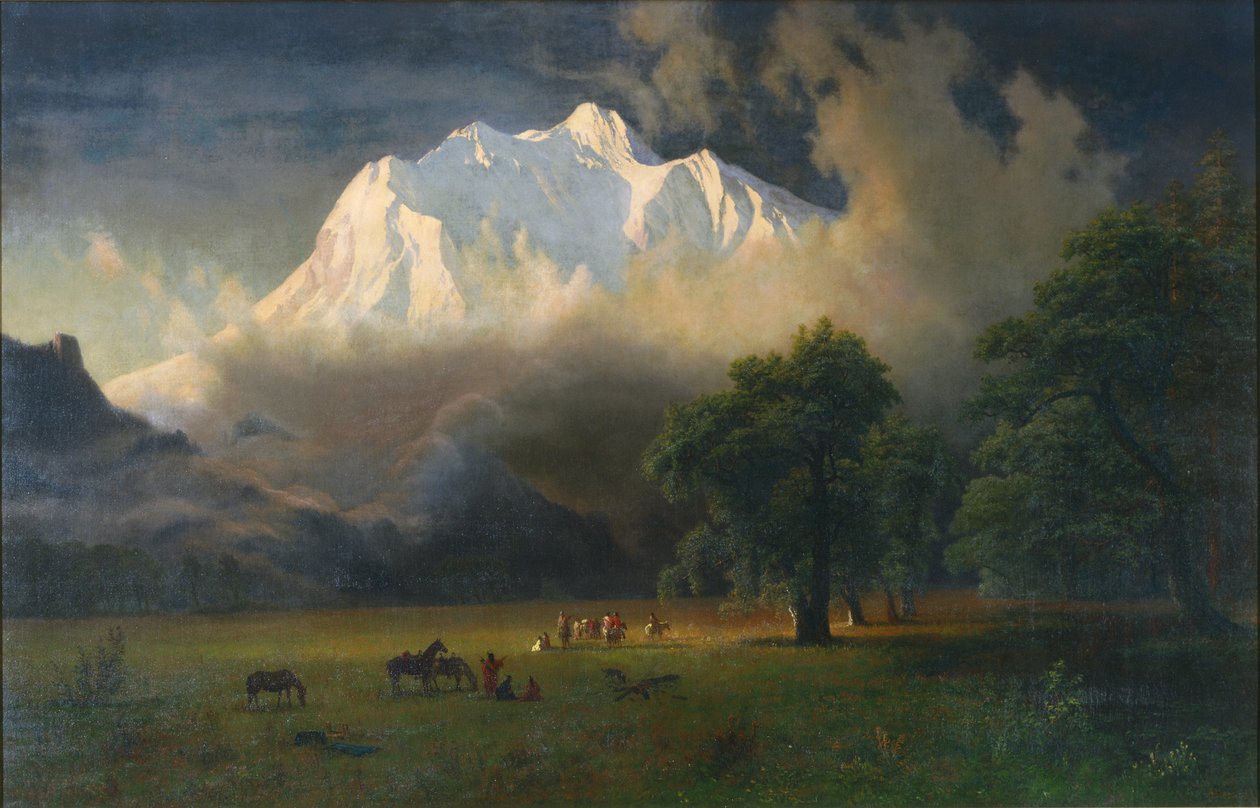 Mount Adams, Washington od Albert Bierstadt