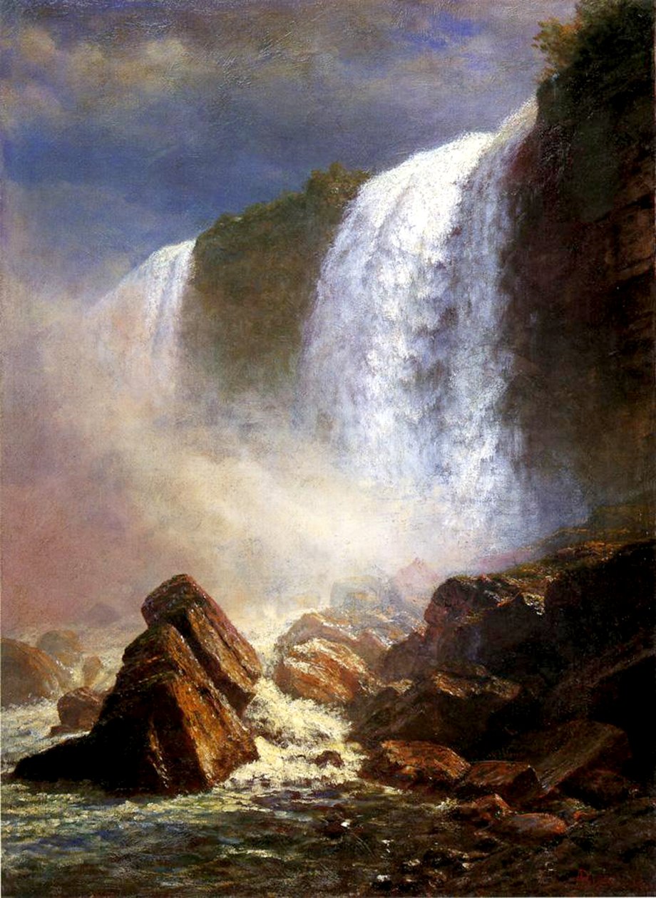 Niagarské vodopády od Albert Bierstadt