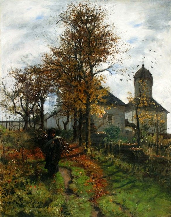 Opuštěný dům duchovních. od Albert Chmielowski