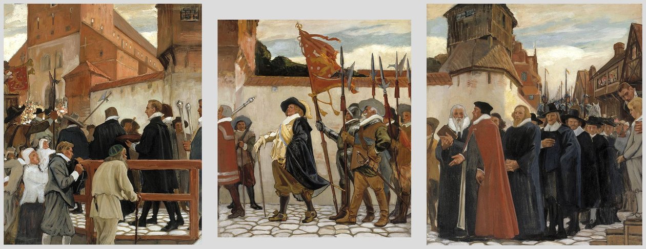 Slavnostní otevření akademie v Turku od Albert Gustaf Aristides Edelfelt